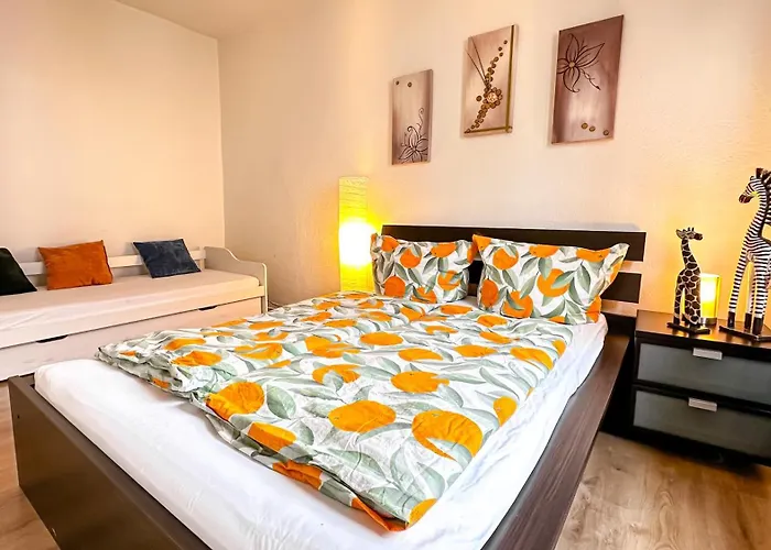 Zentrale Ferienwohnung Mit Gartennutzung